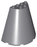Plaatje in Gallery viewer laden, LEGO® los onderdeel Kegel Donker Blauwachtig Grijs 47543
