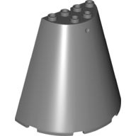 Plaatje in Gallery viewer laden, LEGO® los onderdeel Kegel Donker Blauwachtig Grijs 47543