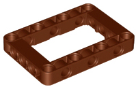 Plaatje in Gallery viewer laden, LEGO® onderdeel Technische Hefbalk Roodachtig Bruin 64179