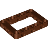 Plaatje in Gallery viewer laden, LEGO® onderdeel Technische Hefbalk Roodachtig Bruin 64179