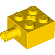 LEGO® los onderdeel Steen Aangepast in kleur Geel 6232