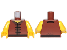 Plaatje in Gallery viewer laden, LEGO® Lijf met Motief Roodachtig Bruin 973pb3334c01