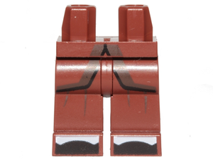 LEGO® Benen met Motief Roodachtig Bruin 970c00pb0885
