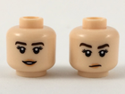 LEGO® los onderdeel Hoofd in kleur Lichte Noga 3626pb2197