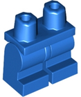 LEGO® los onderdeel Benen Aangepast in kleur Blauw 970cm00