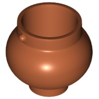 Plaatje in Gallery viewer laden, LEGO® los onderdeel Accessoire in kleur Donker Oranje 98374