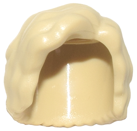 LEGO® los onderdeel Haar in kleur Geelbruin 38798
