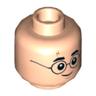 Plaatje in Gallery viewer laden, LEGO® los onderdeel Hoofd in kleur Lichte Noga 3626cpb2168