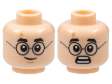 Plaatje in Gallery viewer laden, LEGO® los onderdeel Hoofd in kleur Lichte Noga 3626cpb2168