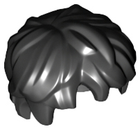 LEGO® los onderdeel Haar in kleur Zwart 36762