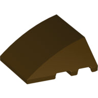 LEGO® los onderdeel Wig in kleur Donker Bruin 64225