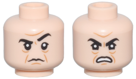 LEGO® los onderdeel Hoofd in kleur Lichte Noga 3626cpb2236