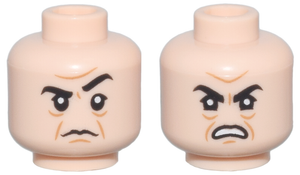 LEGO® los onderdeel Hoofd in kleur Lichte Noga 3626cpb2236