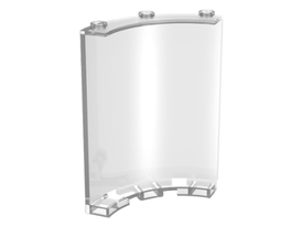 LEGO® los onderdeel Cilinder in kleur Doorzichtig 30562