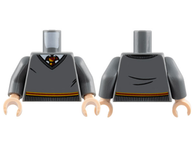 LEGO® Lijf met Motief Donker Blauwachtig Grijs 973pb3192c01