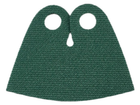 LEGO® los onderdeel Lijf Accessoire Donkergroen 36113
