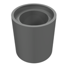 LEGO® onderdeel Technische Hefbalk Parel Donkergrijs 18654