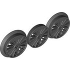 LEGO® los onderdeel Wiel in kleur Zwart 85489