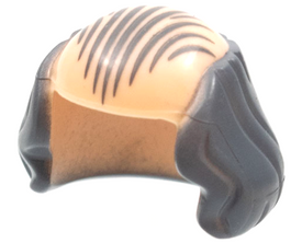 LEGO® los onderdeel Haar in kleur Lichte Noga 15491pb02