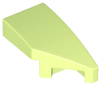 LEGO® los onderdeel Wig in kleur Geelachtig Groen 29119