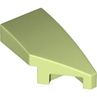 Plaatje in Gallery viewer laden, LEGO® los onderdeel Wig in kleur Geelachtig Groen 29119