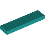 LEGO® los onderdeel Tegel Algemeen Donker Turkoois 2431