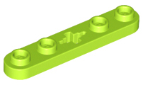 LEGO® los onderdeel Technische Plaat in kleur Limoen 32124