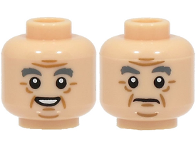 LEGO® los onderdeel Hoofd in kleur Lichte Noga 3626pb2259