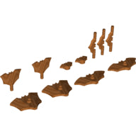 LEGO® los onderdeel Wapen in kleur Parel Donkergrijs 37720