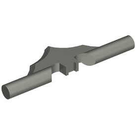 LEGO® los onderdeel Wapen in kleur Parel Donkergrijs 37720c