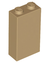 LEGO® los onderdeel Steen in kleur Donker Geelbruin 22886