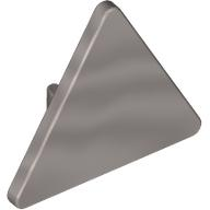 LEGO® los onderdeel Verkeersbord Metallisch Zilver 892