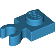 Plaatje in Gallery viewer laden, LEGO® los onderdeel Plaat Aangepast Donker Azuurblauw 4085d