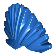 LEGO® los onderdeel Haar in kleur Blauw 93563