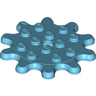 LEGO® los onderdeel Plaat Rond Medium Azuurblauw 35443