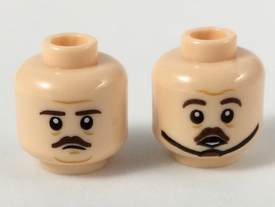 LEGO® los onderdeel Hoofd in kleur Lichte Noga 3626cpb2212