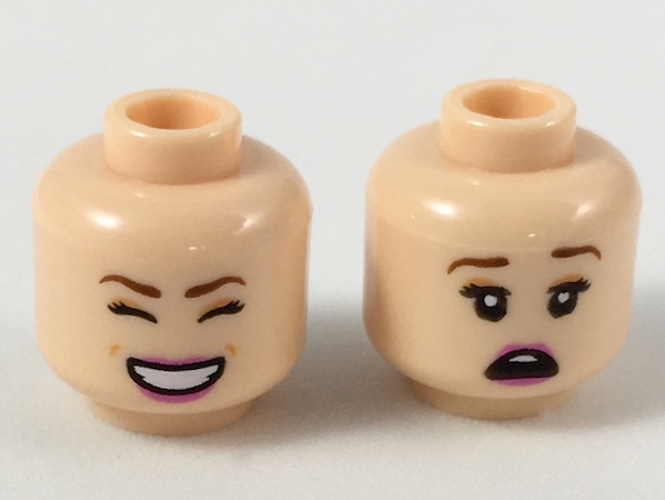LEGO® los onderdeel Hoofd in kleur Lichte Noga 3626cpb2213