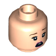 Plaatje in Gallery viewer laden, LEGO® los onderdeel Hoofd in kleur Lichte Noga 3626cpb2213