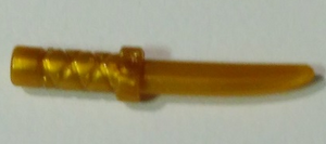 LEGO® los onderdeel Wapen in kleur Parel Goud 37341b