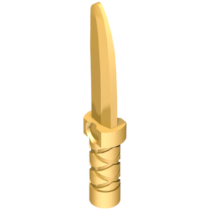 LEGO® los onderdeel Wapen in kleur Parel Goud 37341b