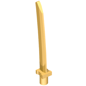 LEGO® los onderdeel Wapen in kleur Parel Goud 37341c