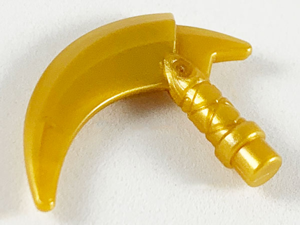 LEGO® los onderdeel Wapen in kleur Parel Goud 37341d