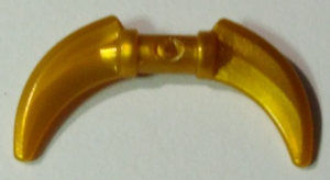 LEGO® los onderdeel Wapen in kleur Parel Goud 37341e