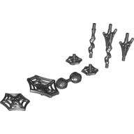 LEGO® los onderdeel Wapen in kleur Zwart 36083