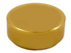 LEGO® los onderdeel Tegel Rond in kleur Parel Goud 98138