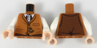 LEGO® onderdeel Lijf met Motief Donker Oranje 973pb3268c01