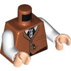 LEGO® onderdeel Lijf met Motief Donker Oranje 973pb3268c01