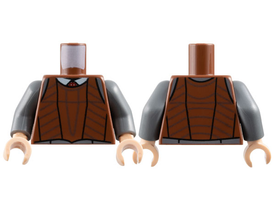 LEGO® Lijf met Motief Roodachtig Bruin 973pb3269c01