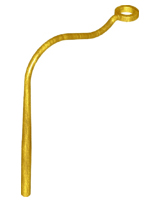 Plaatje in Gallery viewer laden, LEGO® los onderdeel Wapen in kleur Parel Goud 2488