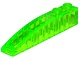 LEGO® Dakpan Gebogen Doorschijnend Helder Groen 42022